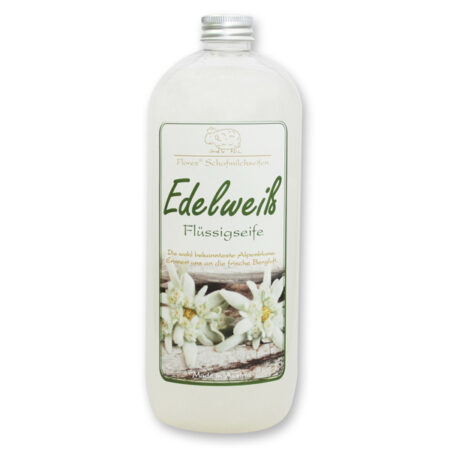 Flüssigseife Nachfüllflasche 1L 'Edelweiss'