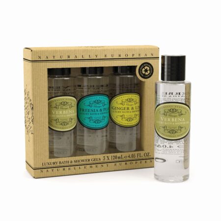 Duschgel 3x120ml Ginger & Lime, Verbena and Freesia & Pear