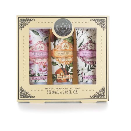 Handcreme 3x60ml Peony Plum, Orange Blossom, and White Jasmine