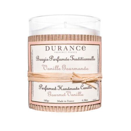 Duftkerze 180g im Glas Vanille Gourmet