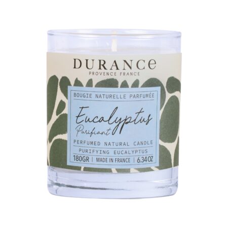 Duftkerze 180g im Glas Reinigender Eukalyptus