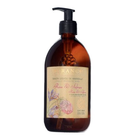 Marseiller Flüssigseife 500ml Rose & Safran