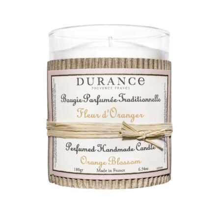 Duftkerze 180g im Glas Orangenblüte