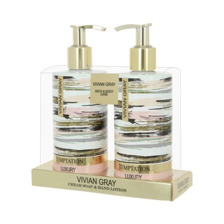 Flüssigseife & Handlotion 2x250ml Iris & Patchouli