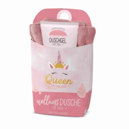 Geschenkset Wellnessdusche Liebe Grüsse