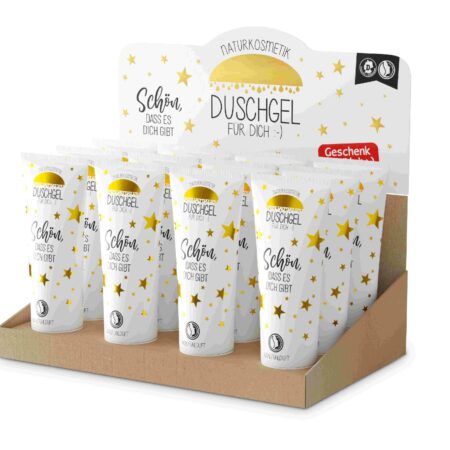 Duschgel 200ml im Display Weihnachten "Schön, dass es Dich gibt"