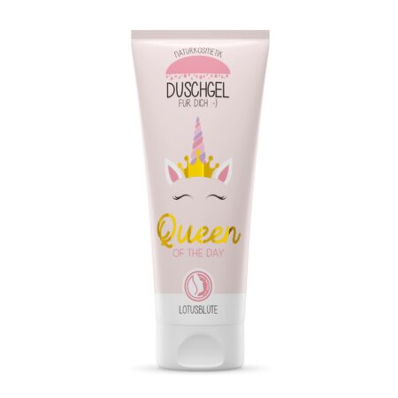 Duschgel 200ml Liebe Grüsse Poesie "Queen of the Day" (Einhorn)