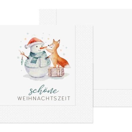 Servietten 33x33cm Weihnachten