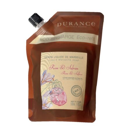Nachfüllung Marseiller Flüssigseife 500ml Rose & Safran