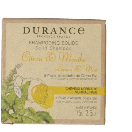 Festes Shampoo 75g Zitrone & Minze