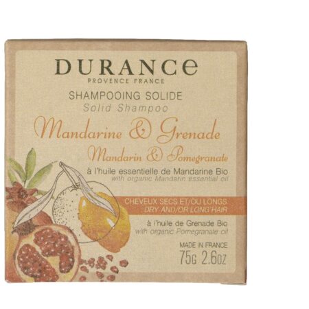 Festes Shampoo 75g Mandarine & Granatapfel