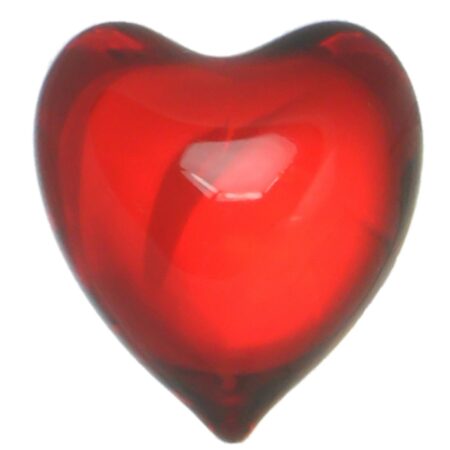 Badeperle Herz rot