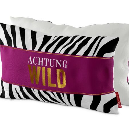 Kissen 25x40cm Wild