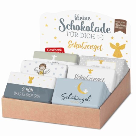 Schokolade 40g im Display Schutzengel