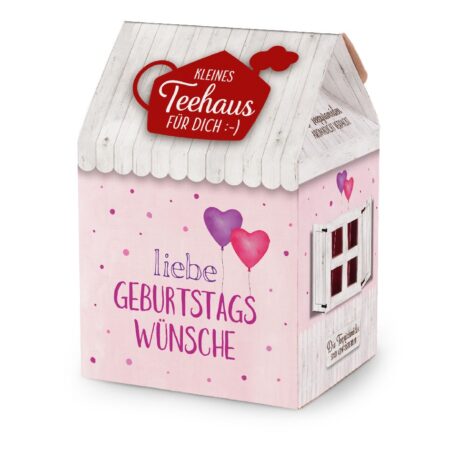 Teehaus 8 Früchte-Teepyramiden à 3,5g Gute Wünsche