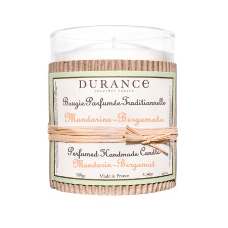 Duftkerze 180g im Glas Mandarine-Bergamotte
