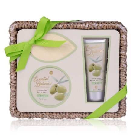 Badeset ESSENTIAL BOTANICS - CLASSICS in Seegraskorb