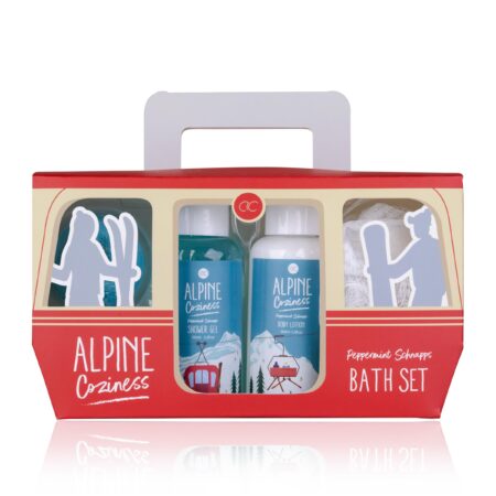 Badeset ALPINE COZINESS in Geschenkbox