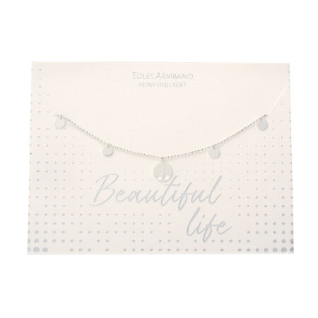 Armband - Beautiful - Baum des Lebens - feinversilbert