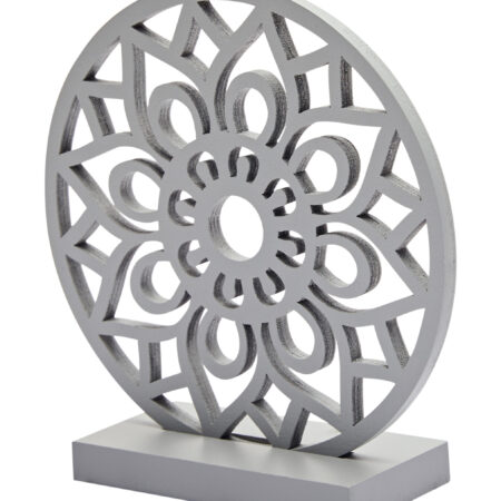 Symbol klein - grau - Mandala des Glücks