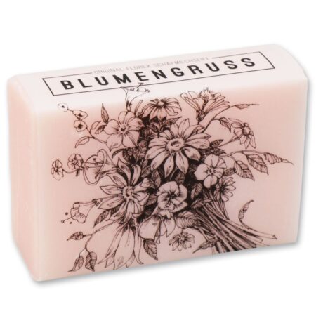 Schafmilchseife 150g 'Blumengruss' - Rose
