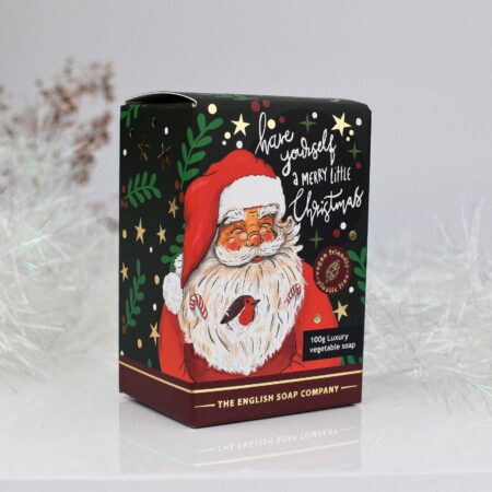 Stück-Seife 100g in Box Santa