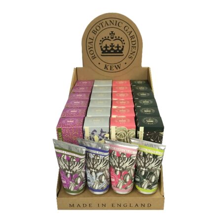 Kew Gardens DISPLAY leer für 4 Handcreme-Düfte