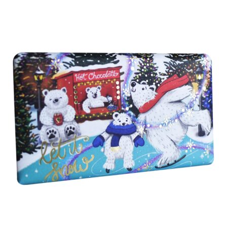 Seife 190g Polar Bear - Winter Flowers