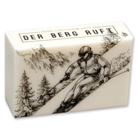 Schafmilchseife 150g 'Der Berg ruft' - Schneerose
