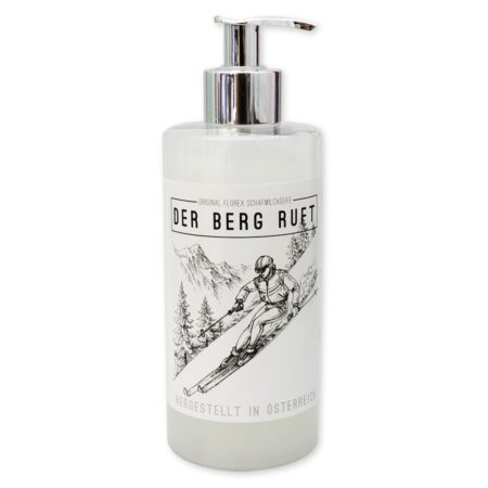 Flüssigseife 400ml 'Der Berg ruft' - Schneerose