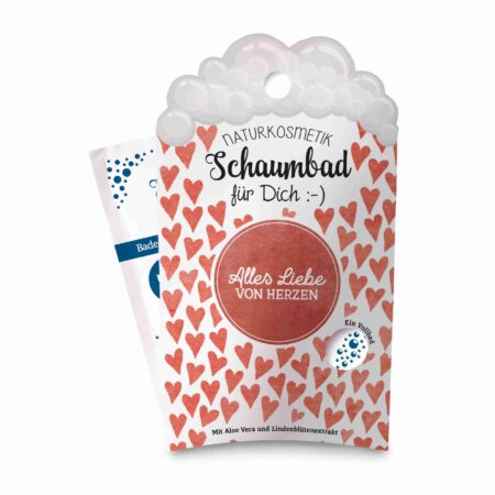 Schaumbad 40ml Liebe Grüsse "Alles Liebe"