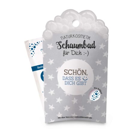 Schaumbad 40ml Liebe Grüsse "Schön, dass es Dich gibt" (Stars)
