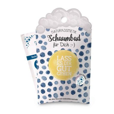 Schaumbad 40ml Liebe Grüsse "Lass es dir gut gehen"