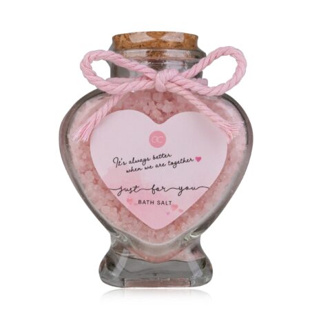 Badesalz JUST FOR YOU in Glas, 190g