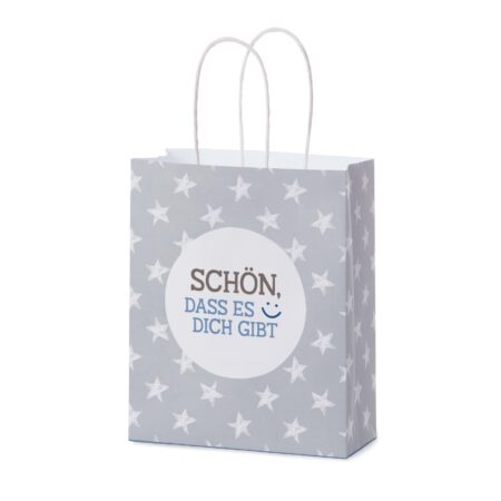 Geschenktüte H 220 x B 180 x T 80 mm Liebe Grüsse