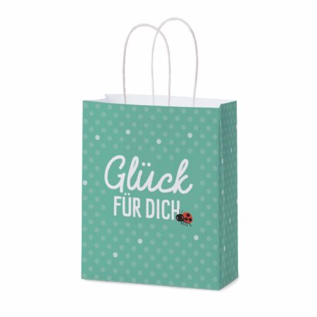 Geschenktüte H 220 x B 180 x T 80 mm Liebe Grüsse