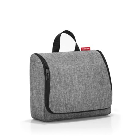 toiletbag XL twist silver