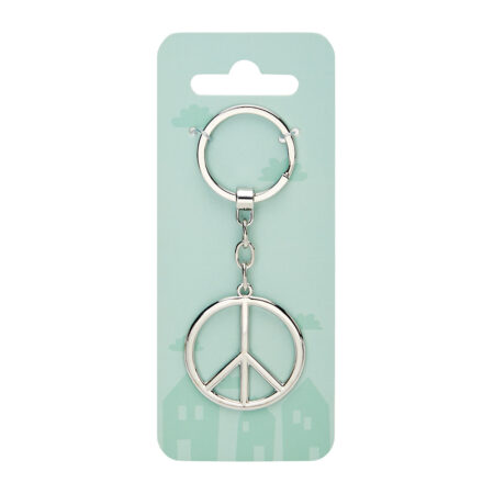Schlüsselanhänger mit Symbol - Peace