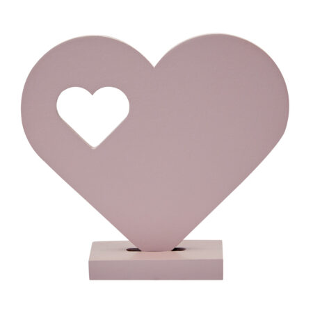 Symbol klein - rosa - Herz