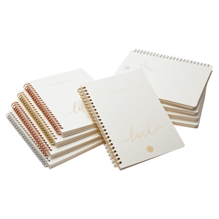 Paket Notizbuch DIN A5 "Love Luck Life"