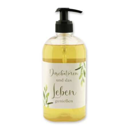 Echte flüssige Pflanzenölseife 500ml Olive "Waldzeit"