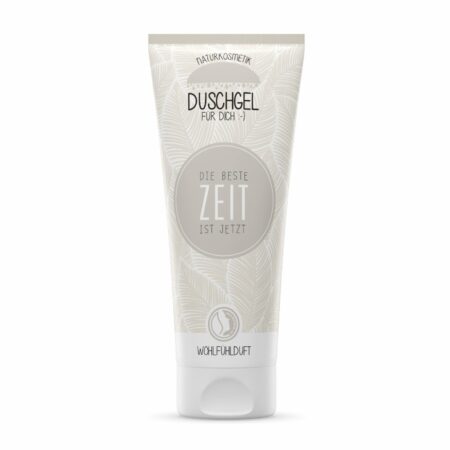 Duschgel 200ml Relax "Die Beste Zeit ist jetzt" (Feder)