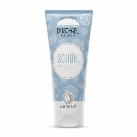 Duschgel 200ml Relax "Schön, dass es Dich gibt" (Pustelblume)