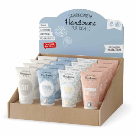 Handcreme 30ml im Display Relax MIX