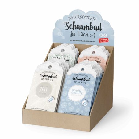 Schaumbad 40ml im Display Relax MIX
