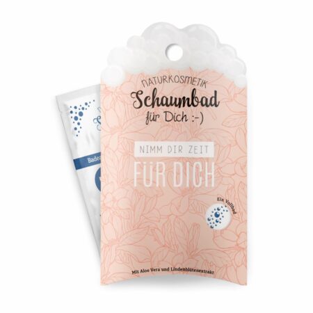 Schaumbad 40ml Relax "Nimm Dir Zeit für Dich" (Blüte)