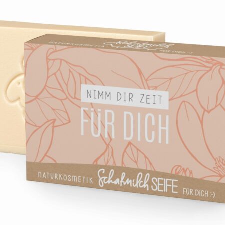Schafmilchseife 100g Relax "Nimm Dir Zeit für Dich" (Blüte)