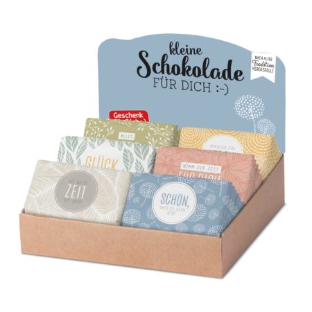 Schokolade 40g Relax im Display MIX