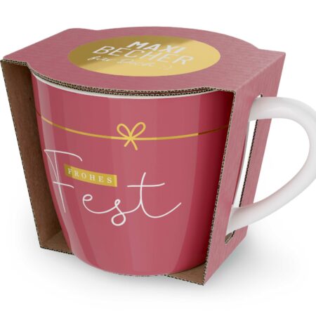 Maxibecher 400ml Weihnachten