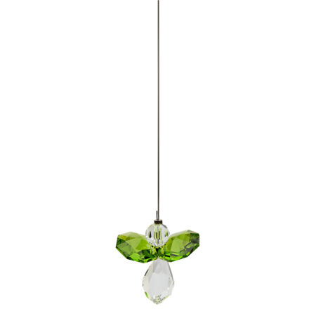 Schutzengel aus Glasstein - Peridot